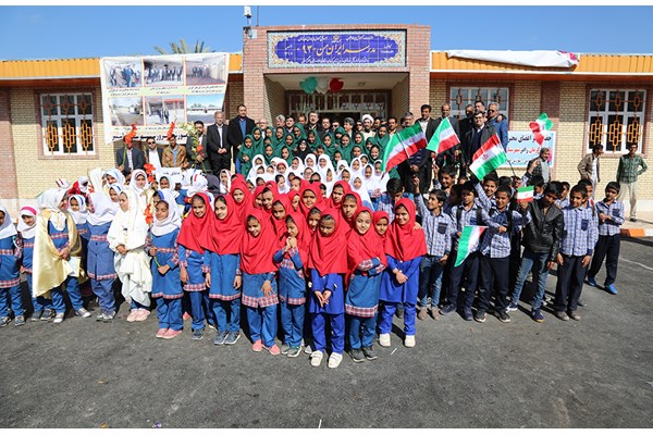 دو مدرسه پویش «ایران من» در استان کرمان افتتاح شد