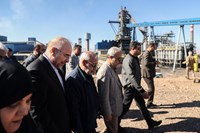 بازدید رییس مجلس از فولاد زرند ایرانیان 